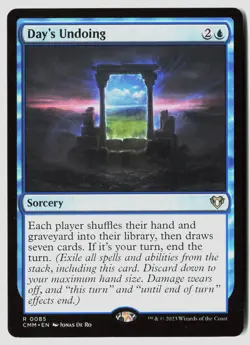 Commander Masters #85 Day's Undoing - Image 1