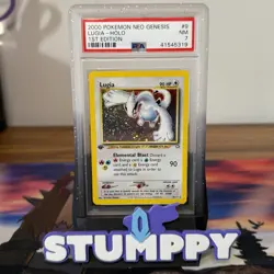 PSA 7 1st Edition LUGIA 9/111 | Neo Genesis WOTC Holo Graded Pokemon Card - Image 1