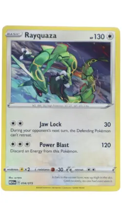 2025 McDonald’s Pokemon Dragon Discovery - M24EN - Rayquaza - 014/015 - Image 1