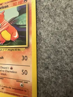 Pokemon TCG Charmeleon Base Set, Unlimited Uncommon - Image 4