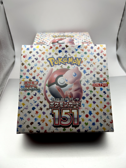 Pokemon 151 Japanese Booster Box 3x Factory Sealed w/ Shrink Wrap 4521329346038 - Image 2