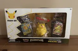 Pokemon Celebrations Premium Figure Collection Pikachu VMAX Sealed Box - Image 1