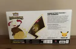 Pokemon Celebrations Premium Figure Collection Pikachu VMAX Sealed Box - Image 2