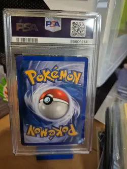 Pokemon 2003 PSA 8 Rocket's Hitmonchan R. Holo WINNER Stamp 9 Best 86606114 Swrl - Image 3