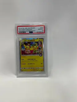 2019 Pokemon Tea Party Pikachu #325 PSA GEM MT 10 - Image 1