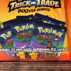 pokemon trick or trade 2024 booster bundle 35 unopened packs New Sealed - Image 4