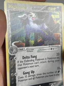 Pokemon EX Delta Species Mightyena Stamped 2005 Reverse Holo 24/113 - Image 5