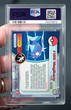 Pokemon Topps Chrome Magikarp #129 PSA 9 - Image 2