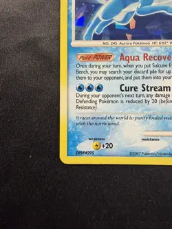 Pokemon Suicune 19/132 (Cracked Ice Holo) - Promo - Image 5
