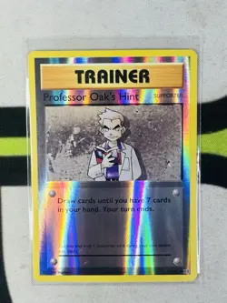 Professor Oak's Hint 84/108 Reverse Holo Uncommon XY Evolutions Pokemon TCG NM - Image 1