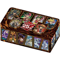 Yu-Gi-Oh! 25th Anniversary Tin Dueling Heroes 1st Edition English Factory Sealed - Image 2