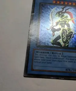2004 YU-GI-Oh! Yugi Evolution Black Luster Soldier 1st Ed SYE-024 Ultra Rare HP - Image 3