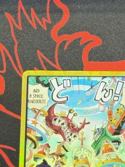 One Piece Card DON!! Card (Egghead) (Gold) The Azure Sea's Seven Foil English NM - Image 3