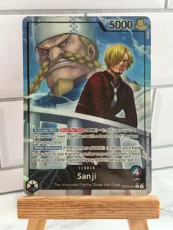 Sanji Alt Art Leader Op12-041 Legacy Of The Master - One Piece TCG - English -NM - Image 1