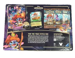 Disney Lorcana Azurite Sea Stitch Collector's Gift Set NEW Sealed Shelf Wear - Image 4