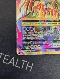 Pokemon XY Evolutions Holo Ultra Rare Card M Blastoise EX Full Art 102/108 NM - Image 2