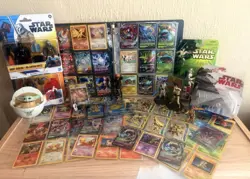 Huge Pokemon Card Star Wars Collection Lot Vintage You Get Everything In Photos! - Image 2