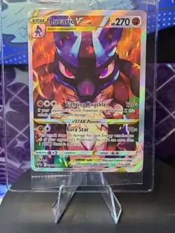 Lucario VSTAR - SWSH291 SWSH: Sword & Shield Promo Card Holo Pokemon TCG Sealed - Image 1