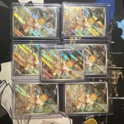 Pokemon Eevee prismatic Holo Cards Lot 7x English etb promos - Image 1