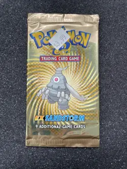 Pokemon - Dusclops Ex Sandstorm EMPTY Wrapper Pack No Cards with original price - Image 1