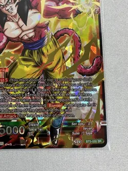 Twin Onslaught SS4 Son Goku NM BT5-055 SR Foil Dragon Ball Super Card Game - Image 3