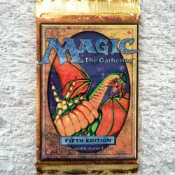 MTG: 8 Pack Lot of 5th EDITION Factory Sealed Booster Packs - Magic - English 787551252101 - Image 2