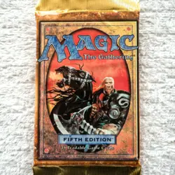 MTG: 8 Pack Lot of 5th EDITION Factory Sealed Booster Packs - Magic - English 787551252101 - Image 3