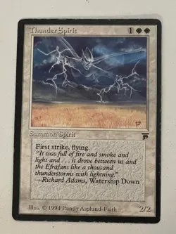 Magic the Gathering MTG Legends Thunder Spirit HP+ (Beta Bob) - Image 1