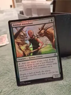 Animal Attendant - FOIL - MTG Eternal - TLE 128 - Image 1