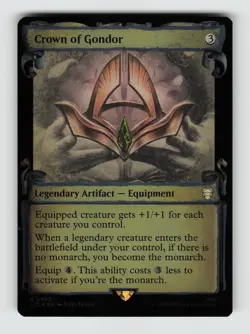Crown of Gondor (Showcase Scrolls)*Foil* LTC 485 LP - Image 1
