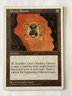 Magic The Gathering 5th Edition 1997 Artifact Urza's Bauble - Image 1