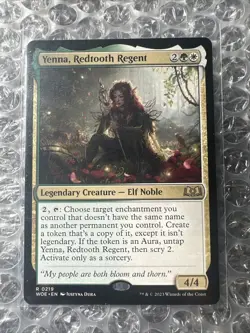 Yenna, Redtooth Regent Wilds of Eldraine NM/LP MTG Magic WOE 219 Elf Card - Image 1
