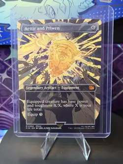 Aettir and Priwen (Borderless) Regular 0350 Magic MTG Final Fantasy NM/Mint - Image 1