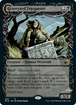 MTG Graveyard Trespasser (Showcase) - 290 / English / Near Mint - Image 1