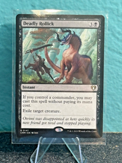 Deadly Rollick #147 (NM) Commander Masters CMM Magic MTG - Image 1