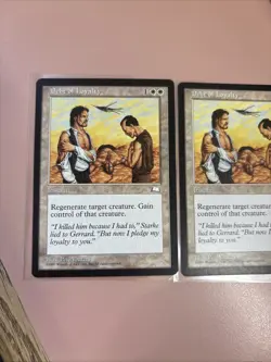 1x Debt of Loyalty NM Weatherlight Regular MTG - Image 1