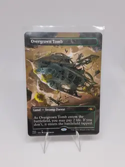 Overgrown Tomb 284 Borderless Unfinity UNF MTG Magic - Image 1