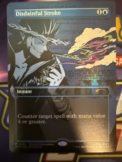 Disdainful Stroke- FOIL - Standard Showdown Promo - Magic the Gathering MTG - Image 1