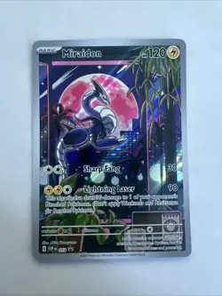 Pokemon TCG Miraidon SVP Black Star Promos SVP013 Holo Promo Promo - Image 3