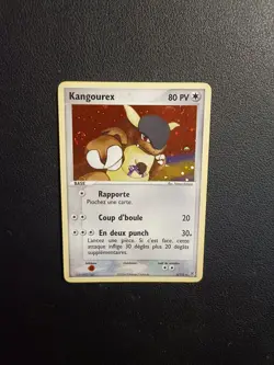 Carte Pokemon Kangourex 6/112 Holo EX Rouge Feu Vert Feuille FR NM - Image 1