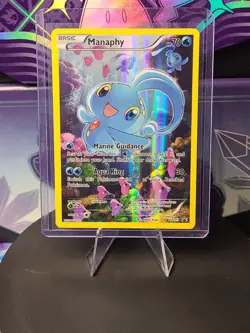 Manaphy - XY113 Ful lArt Pokemon TCG - Black Star Promo Mythical Collection NM/M - Image 1