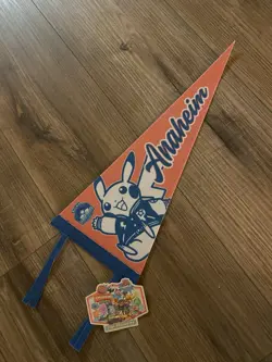 Pokemon World Championships 2025 Anaheim Worlds Exclusive Flag Pennant Banner - Image 1