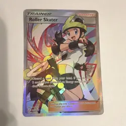 Pokemon Roller Skater Trainer Supporter Ultra Rare Full Art Holo Cosmic Eclipse… - Image 1
