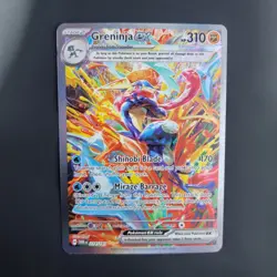 Pokemon TCG Greninja Ex 214/167 Special Illustration Rare Twilight Masquerade NM - Image 3