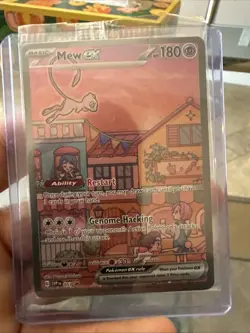 Pokemon TCG Mew EX 053 Holo Black Star Promo Scarlet & Violet 151 Sealed Mint ! - Image 1