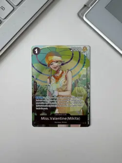 Miss.Valentine(Mikita) OP14-087 R (Dash Pack Promo) | One Piece ENGLISH | MINT - Image 1