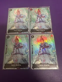 Saint Shalria One Piece TCG OP13-086 Best Selection Vol. 5 English Alt PLAYSET - Image 1