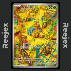 Bramblin - 198/193 - Illustration Rare - Paldea Evolved - Pokemon Card - NM/M - Image 1