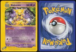 Alakazam 33/165 Expedition Base Set Rare Pokemon Card - NM - Image 3