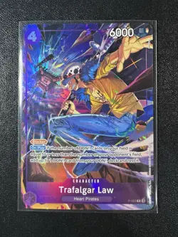 Trafalgar Law (Illustration Box Vol.6) P-093 One Piece Promotion Cards Foil - Image 1